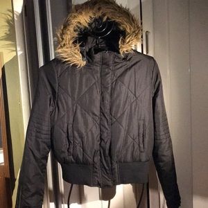marilyn Me Jackets Coats Marilyn Me Faux Fur Bomber Xl